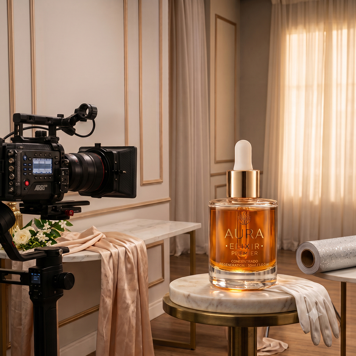 Fotografia de cosméticos profissional com acabamento premium, fidelidade de cores e edição avançada para o Mercado livre, campanhas, marketplaces e lojas virtuais
